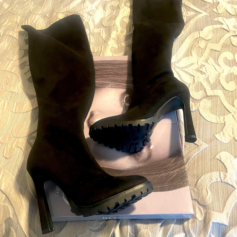 NWT JLO Over The Knee Boots